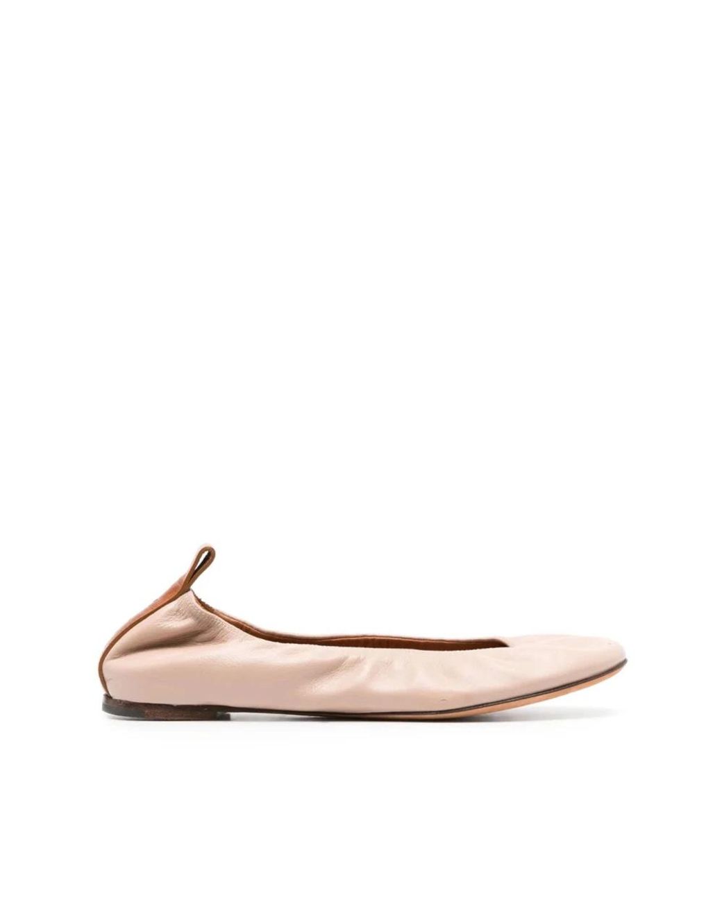Lanvin Pink Ballerina Shoes