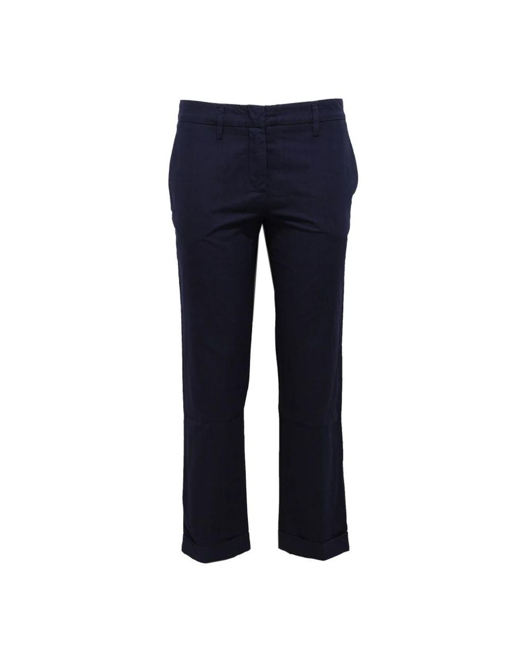 Aspesi Blue Straight Trousers