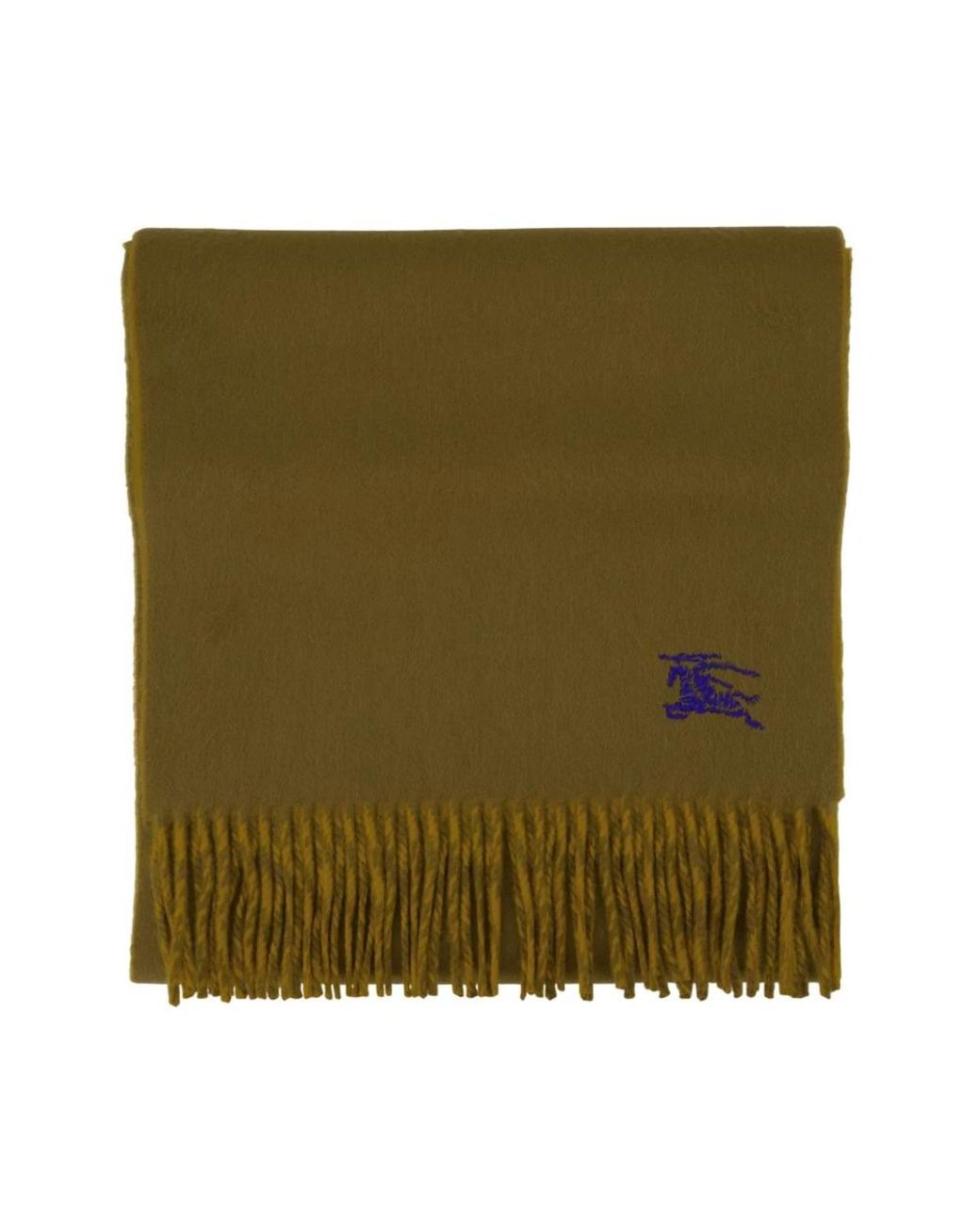 Burberry Green Equestrian Knight Scarf