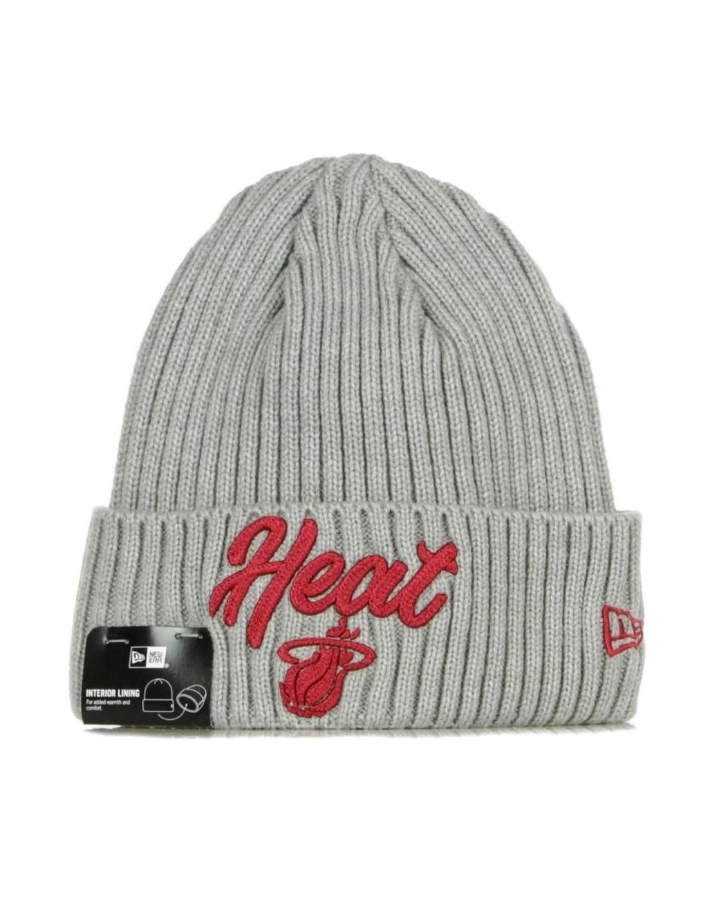 KTZ Accessoires ,Grijs ,Miami Heat Nba Concept Beanie in het Gray voor heren