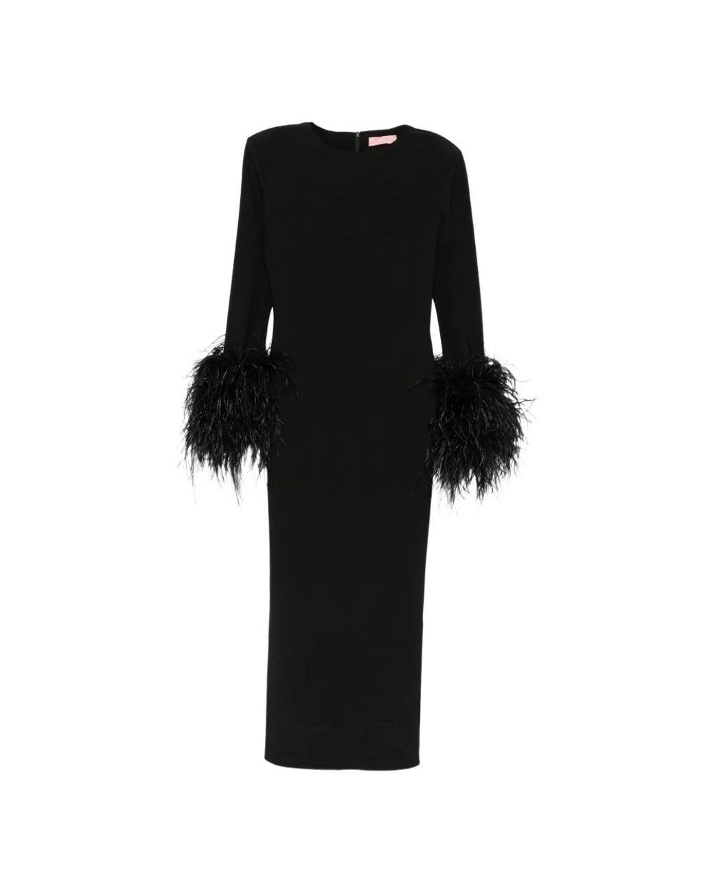 Twentyfourhaitch Black Midi Dresses