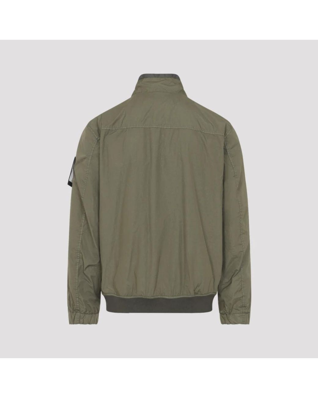 Stone Island Green Bomber Jackets for men