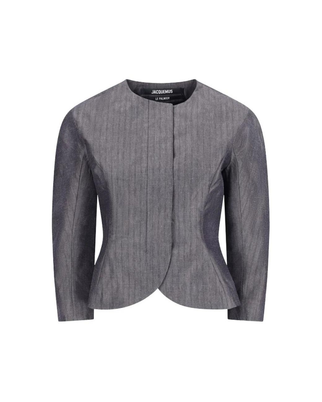 Jacquemus Gray Denim Jackets