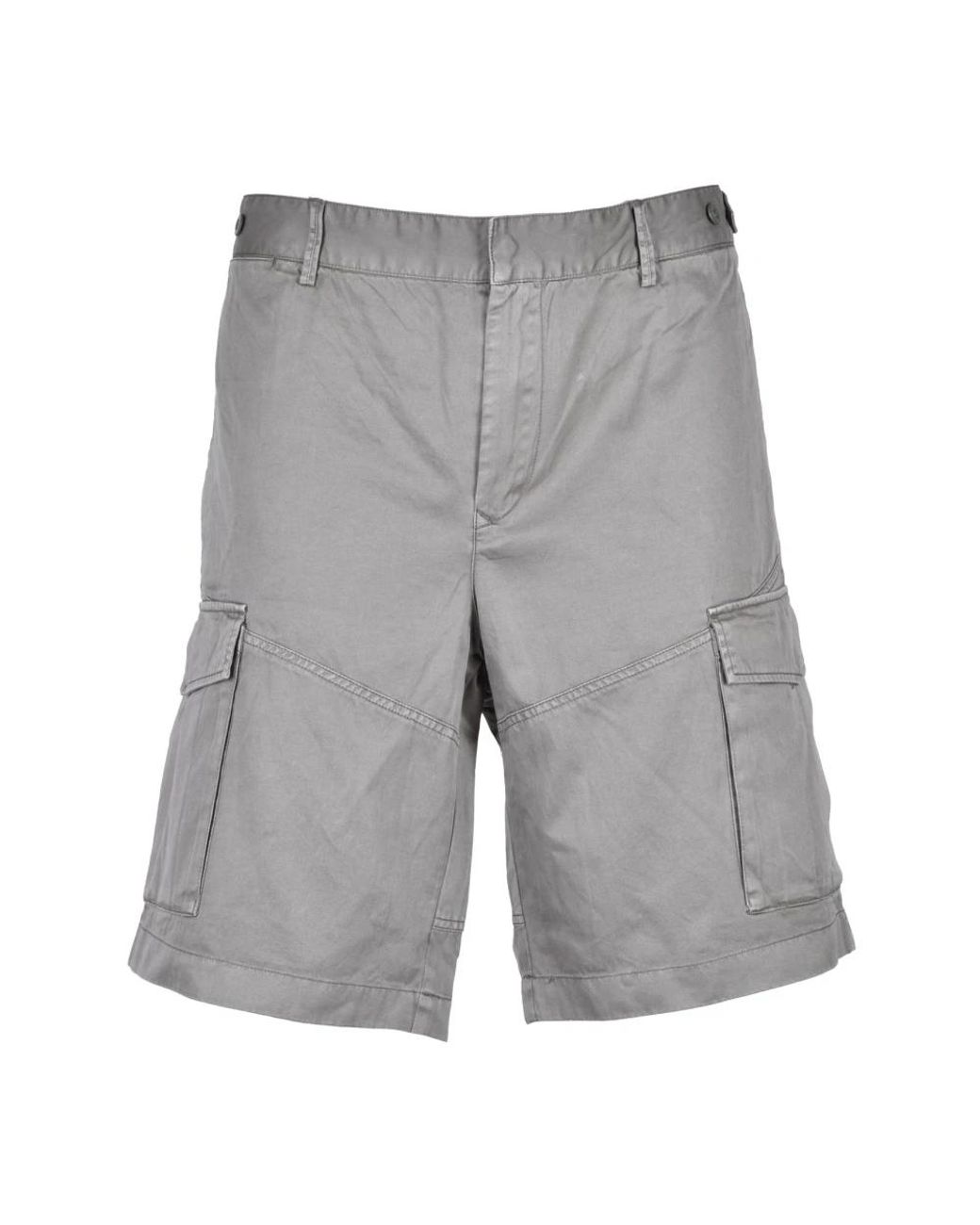 Replay Gray Casual Shorts for men
