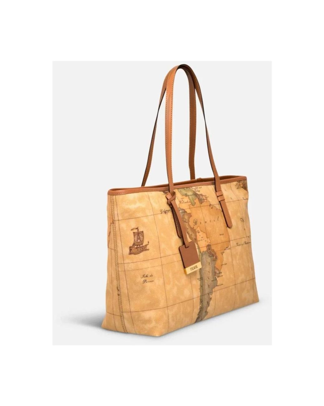 Alviero Martini 1A Classe Brown Shopping Bags