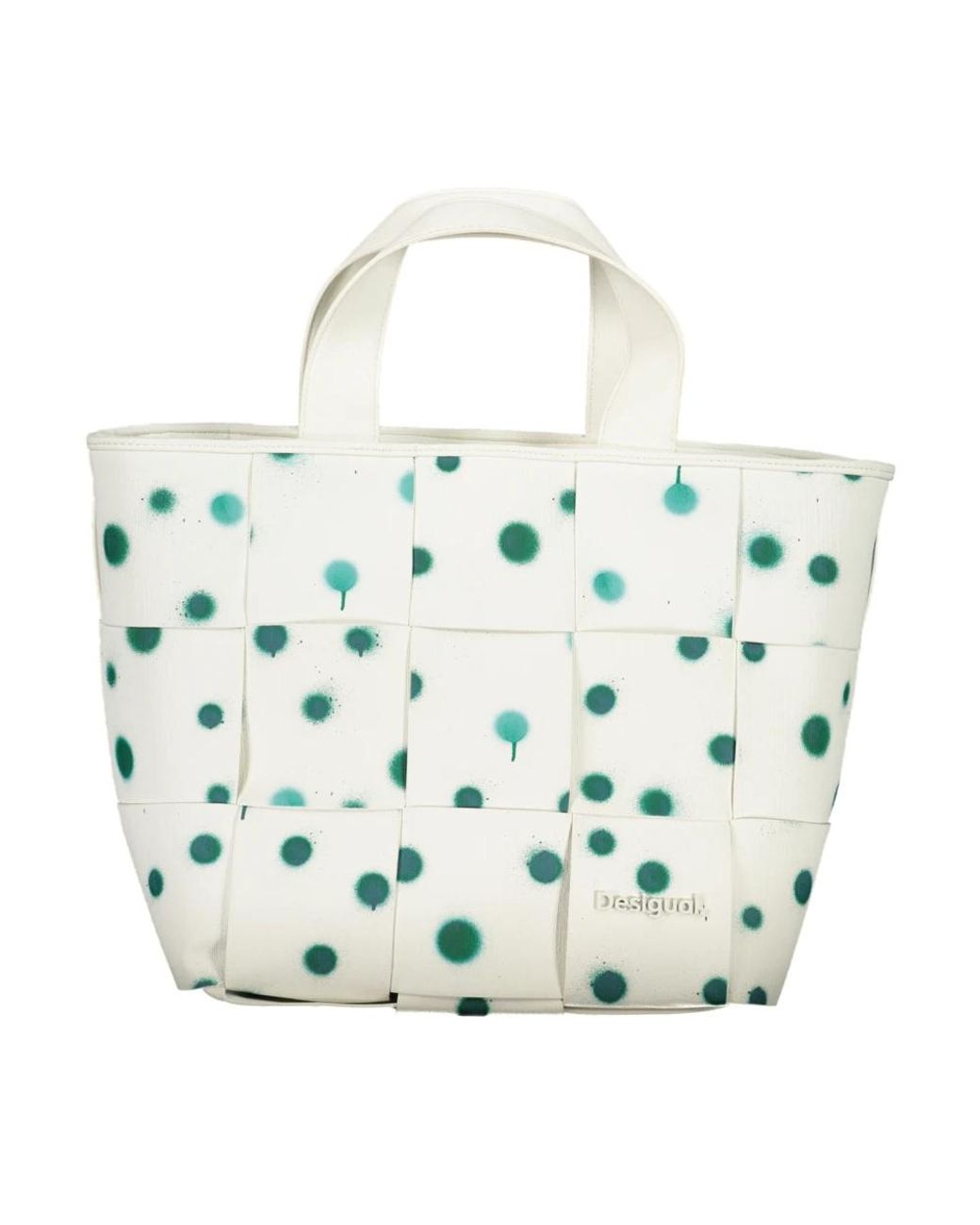 Desigual Metallic Tote Bags