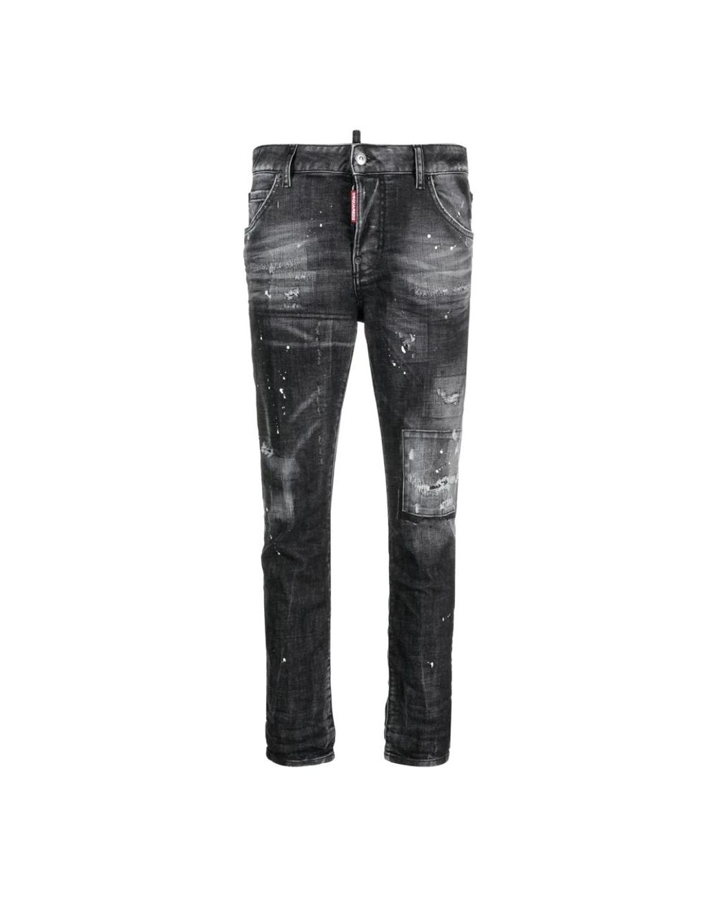 DSquared² Gray Slim Fit Jeans
