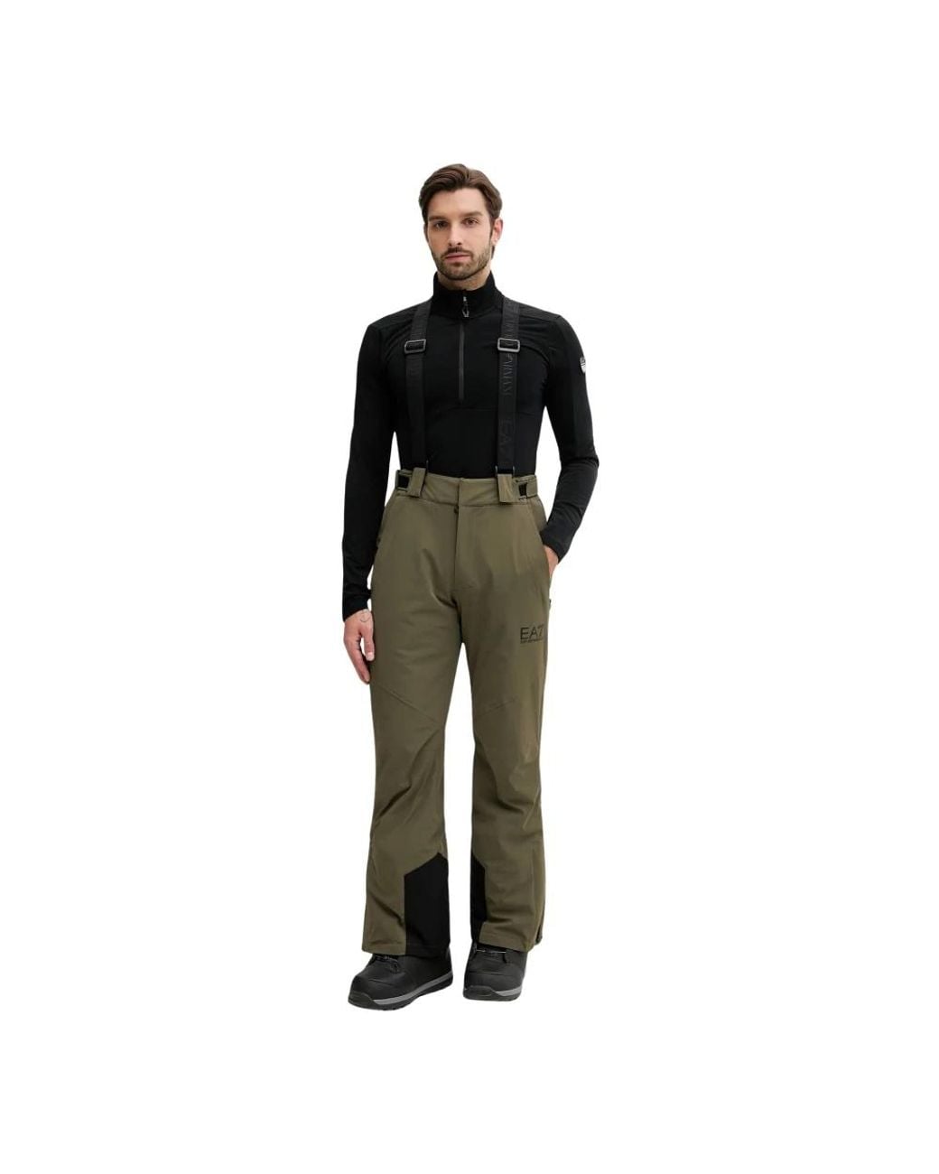 Ski Trouses EA7 pour homme en coloris Black