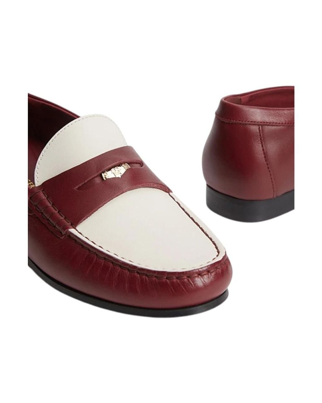 Tommy Hilfiger Red Loafers