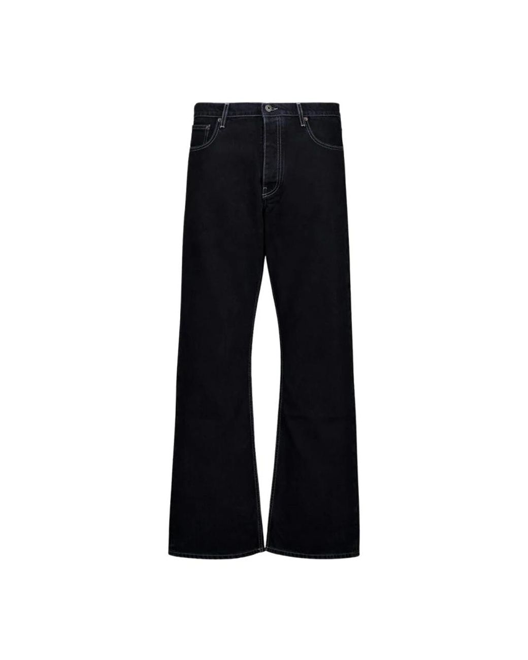 Off-White c/o Virgil Abloh Black Wide Jeans for men