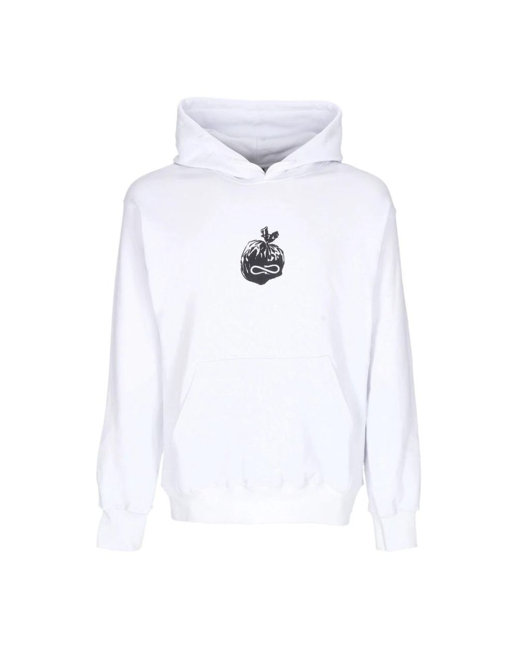 Propaganda Hoodies & Sweatvesten ,Wit ,Katoen Witte Hoodie Met Kangoeroezak in het White voor heren