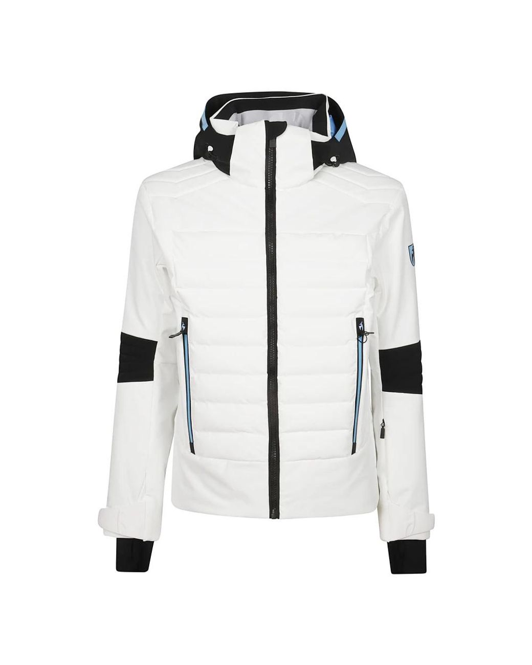 Toni Sailer White Down Jackets for men