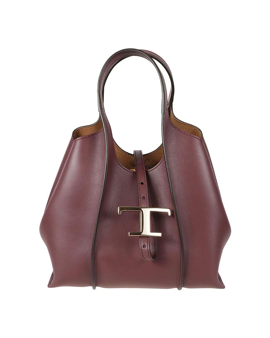 Tod's Purple Shopping Bags