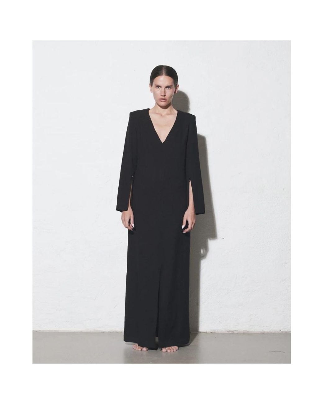 Envelope Black Maxi Dresses