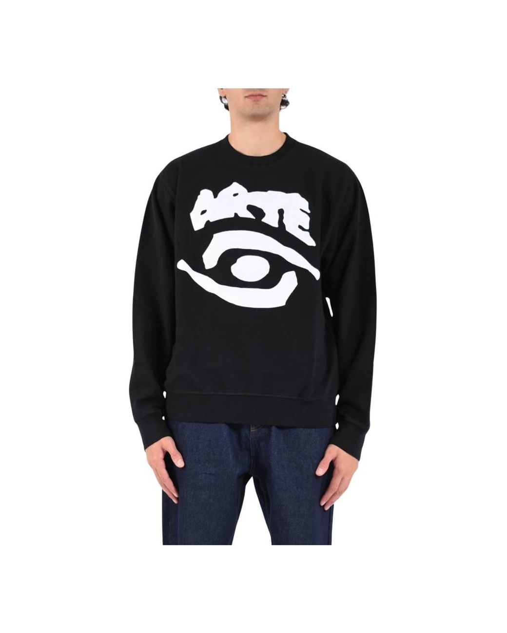 Arte' Black Sweatshirts for men