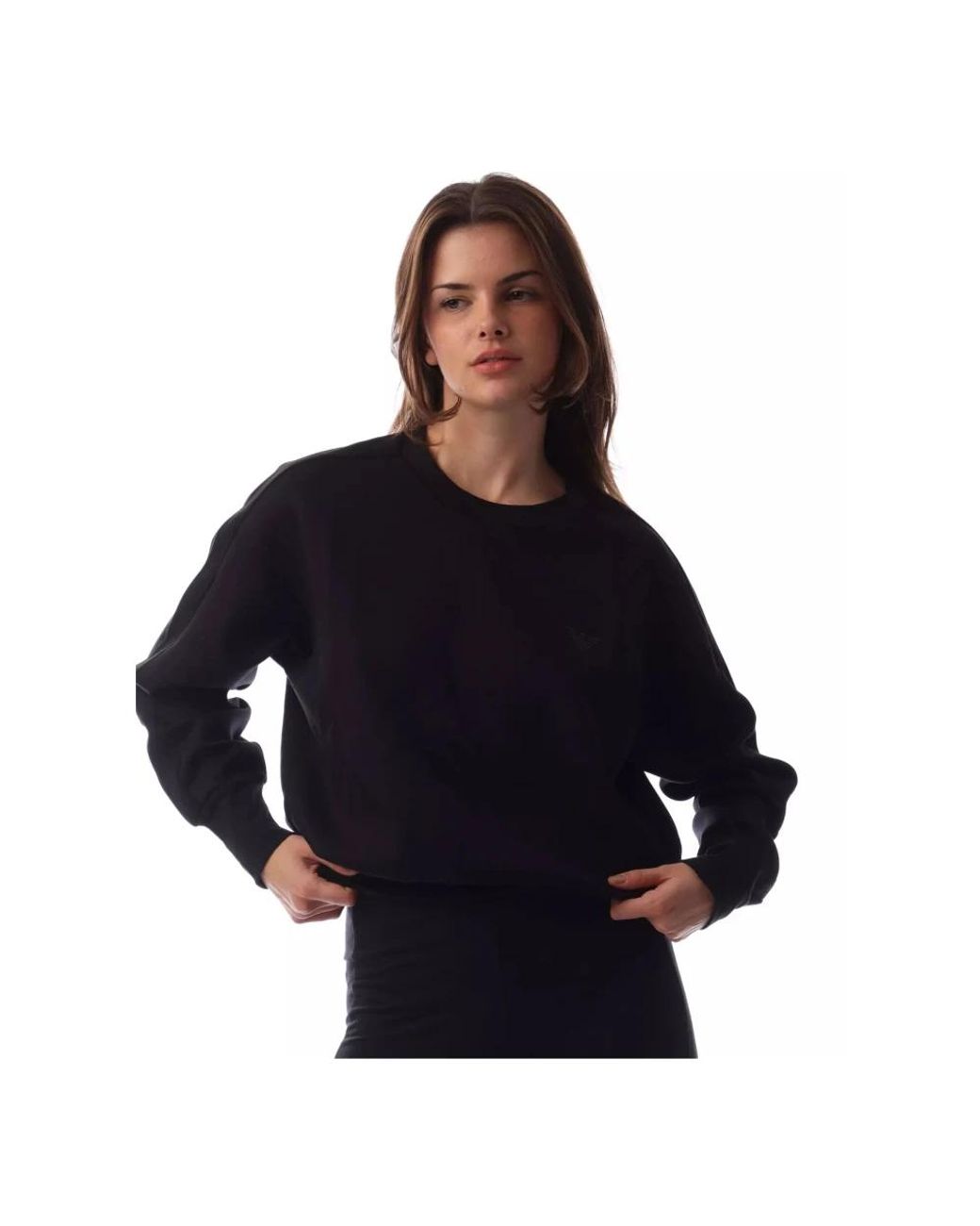Emporio Armani Black Sweatshirts