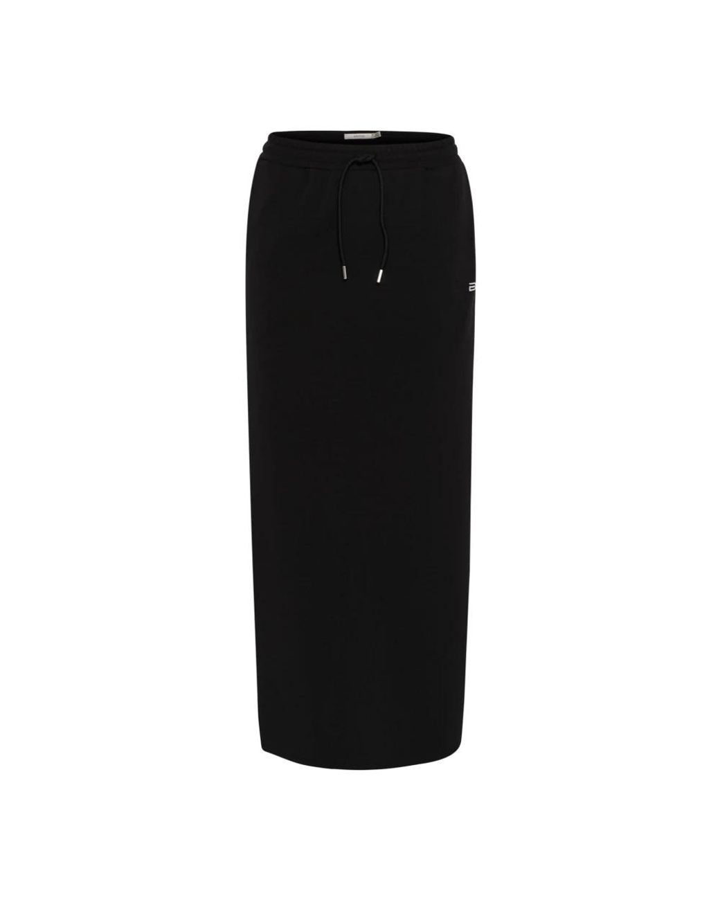 Gestuz Rokken ,Zwart ,Sportieve Maxi Rok in het Black