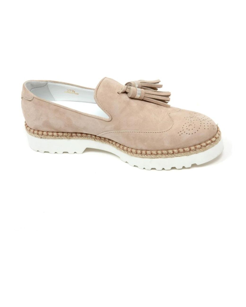 Hogan Natural Loafers