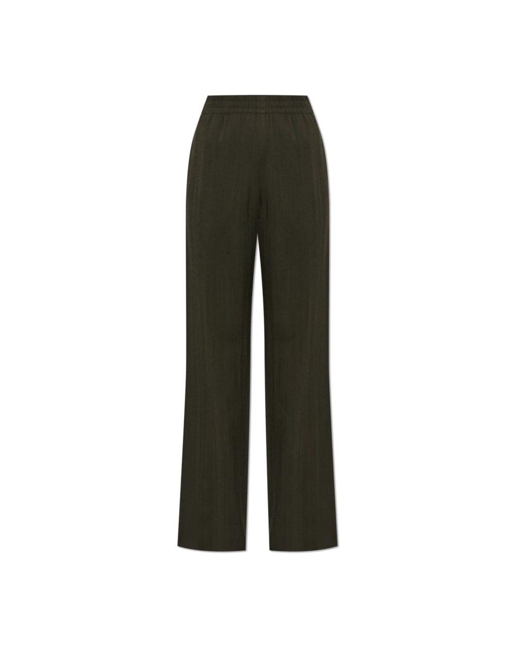 Golden Goose Deluxe Brand Green Wide Trousers