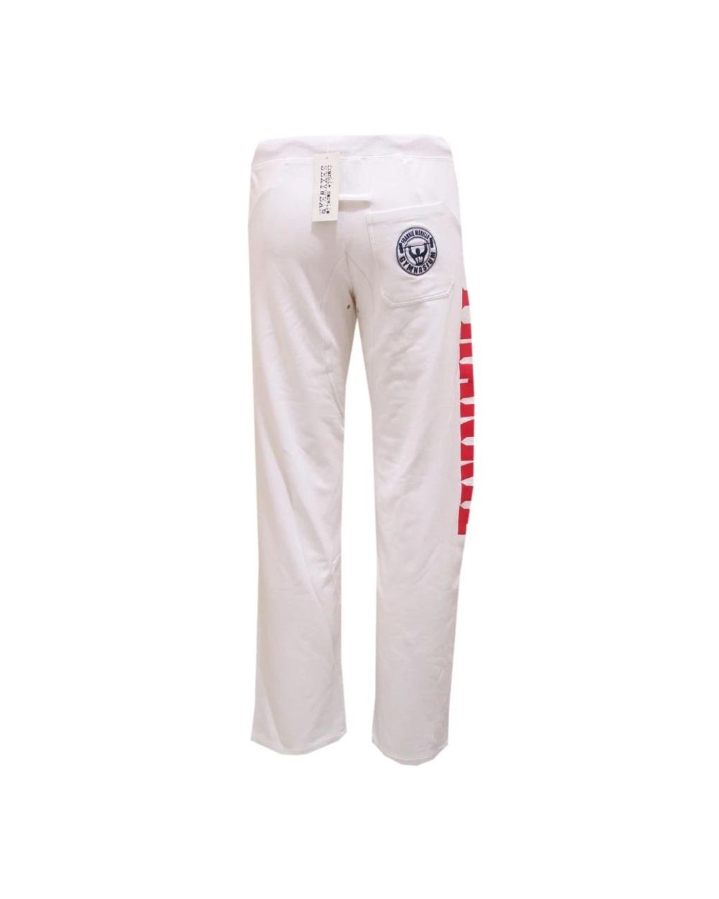 Frankie Morello White Sweatpants for men