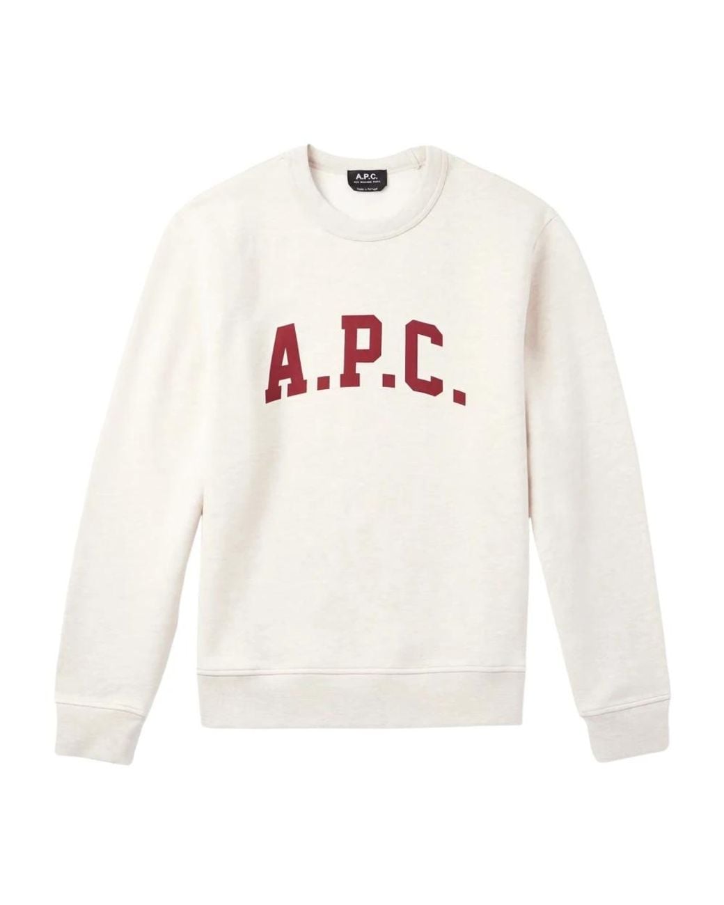 A.P.C. White Sweatshirts for men
