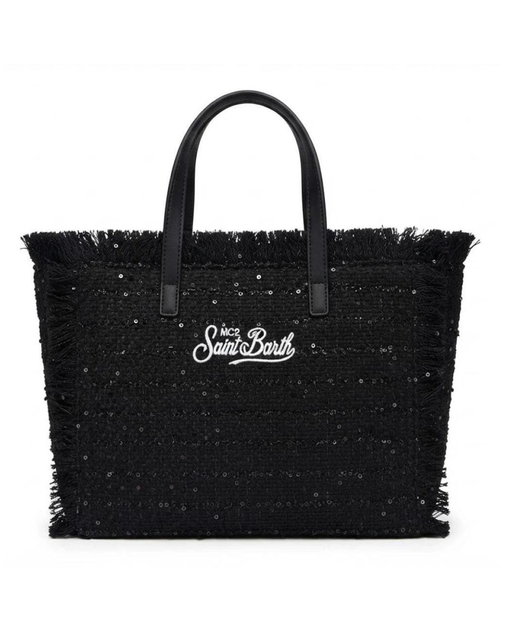 Mc2 Saint Barth Black Shopping Bags