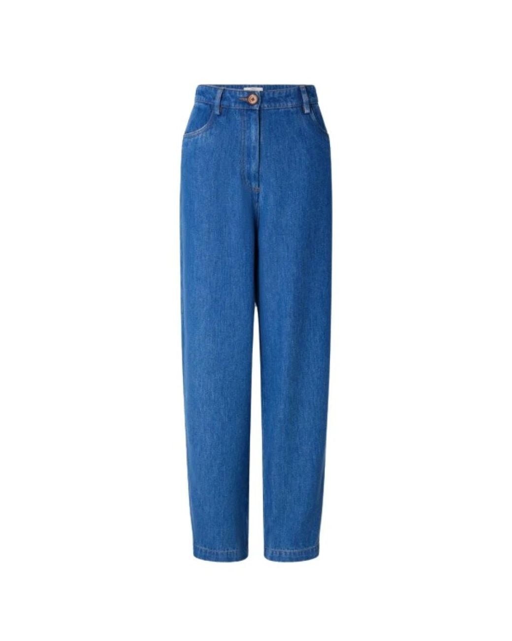 Sessun Blue Loose Fit Jeans