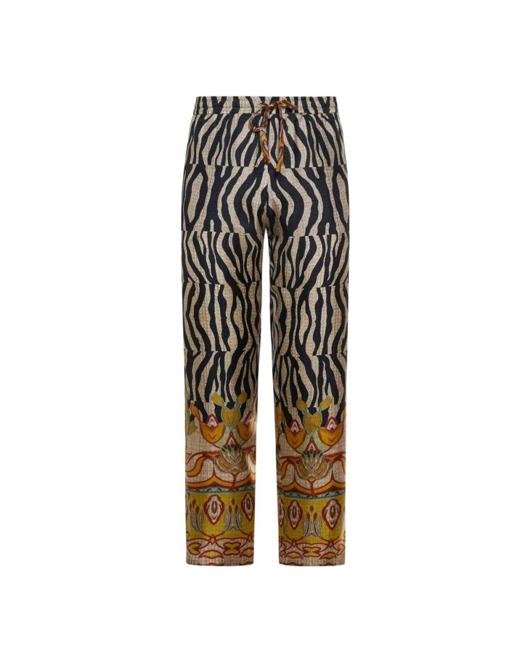 Pierre Louis Mascia Multicolor Straight Trousers