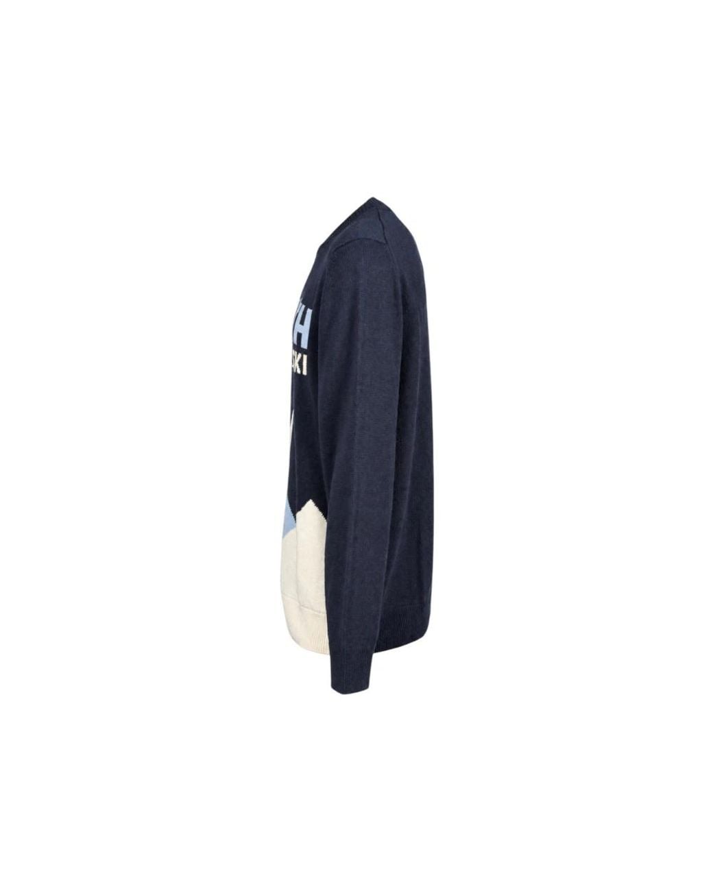 Mc2 Saint Barth Blue Round-Neck Knitwear for men