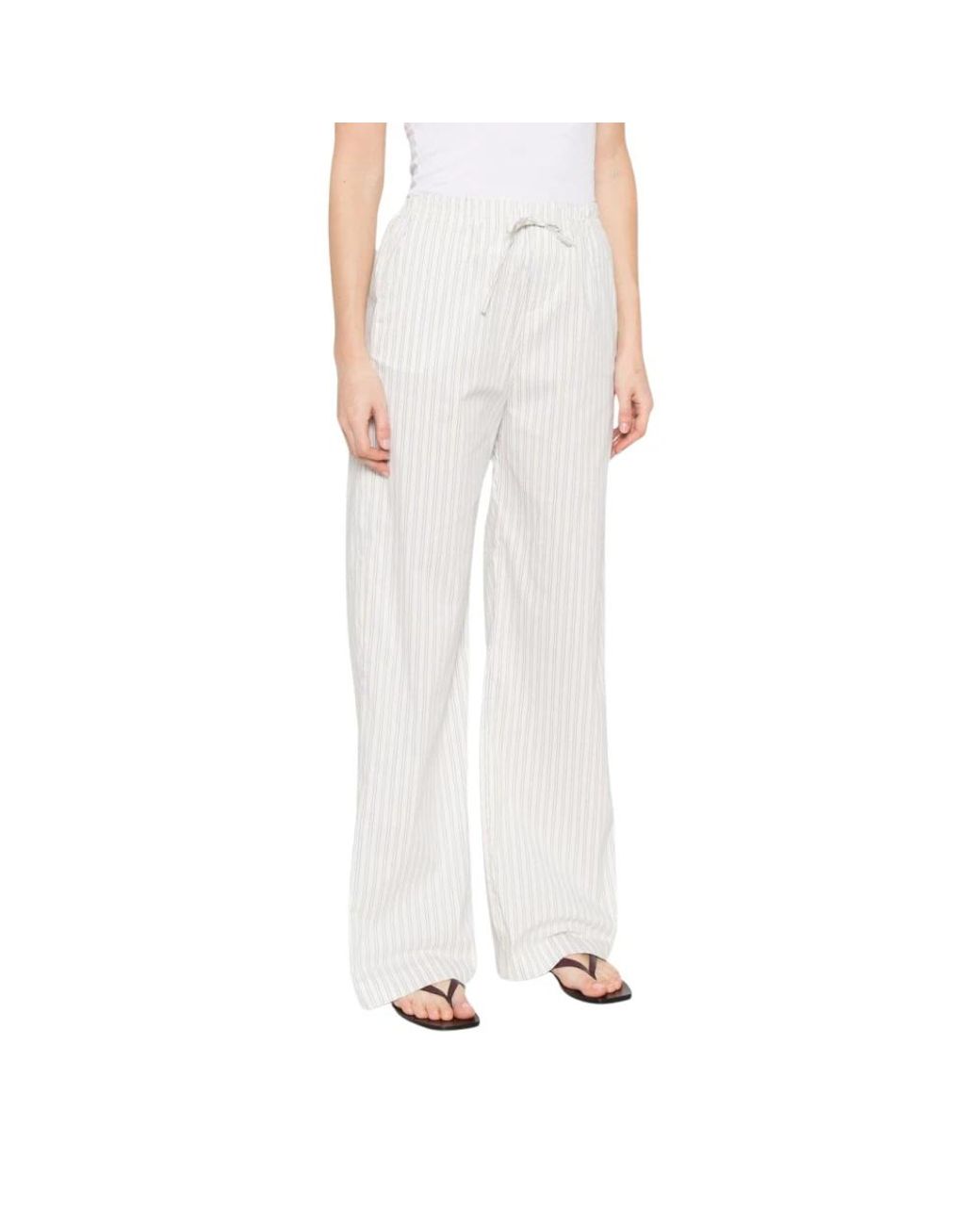 IRO White Wide Trousers