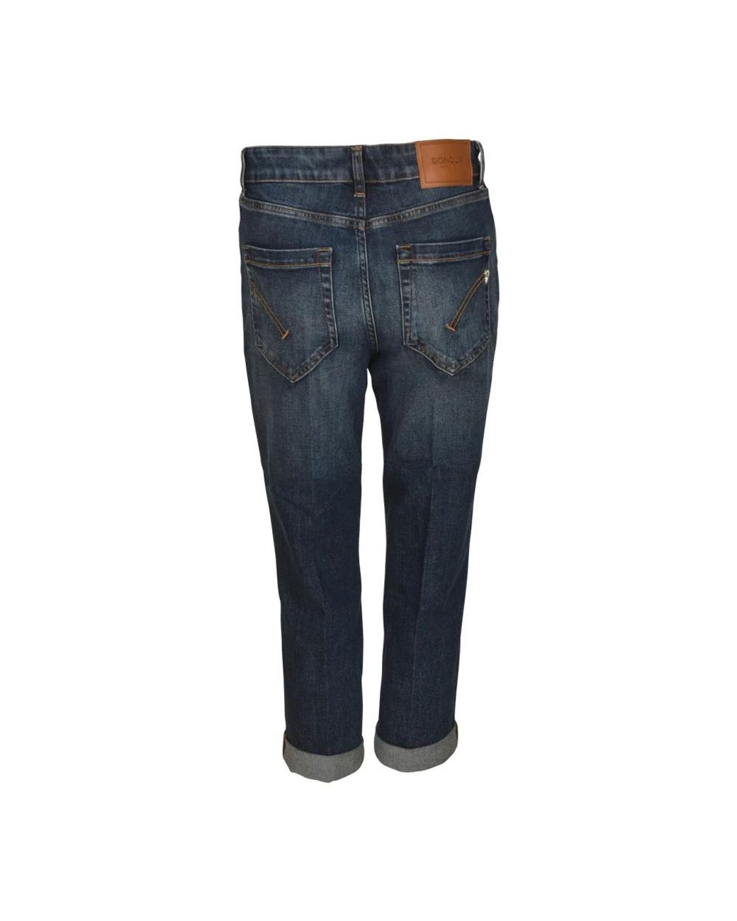 Dondup Blue Cropped Jeans