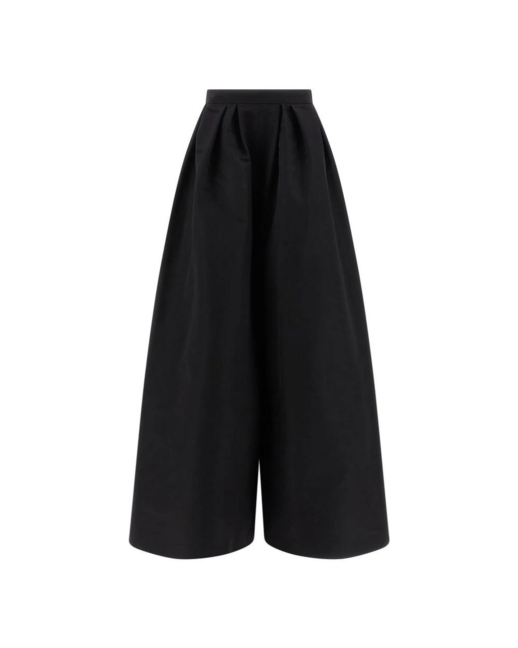 Carolina Herrera Black Wide Trousers