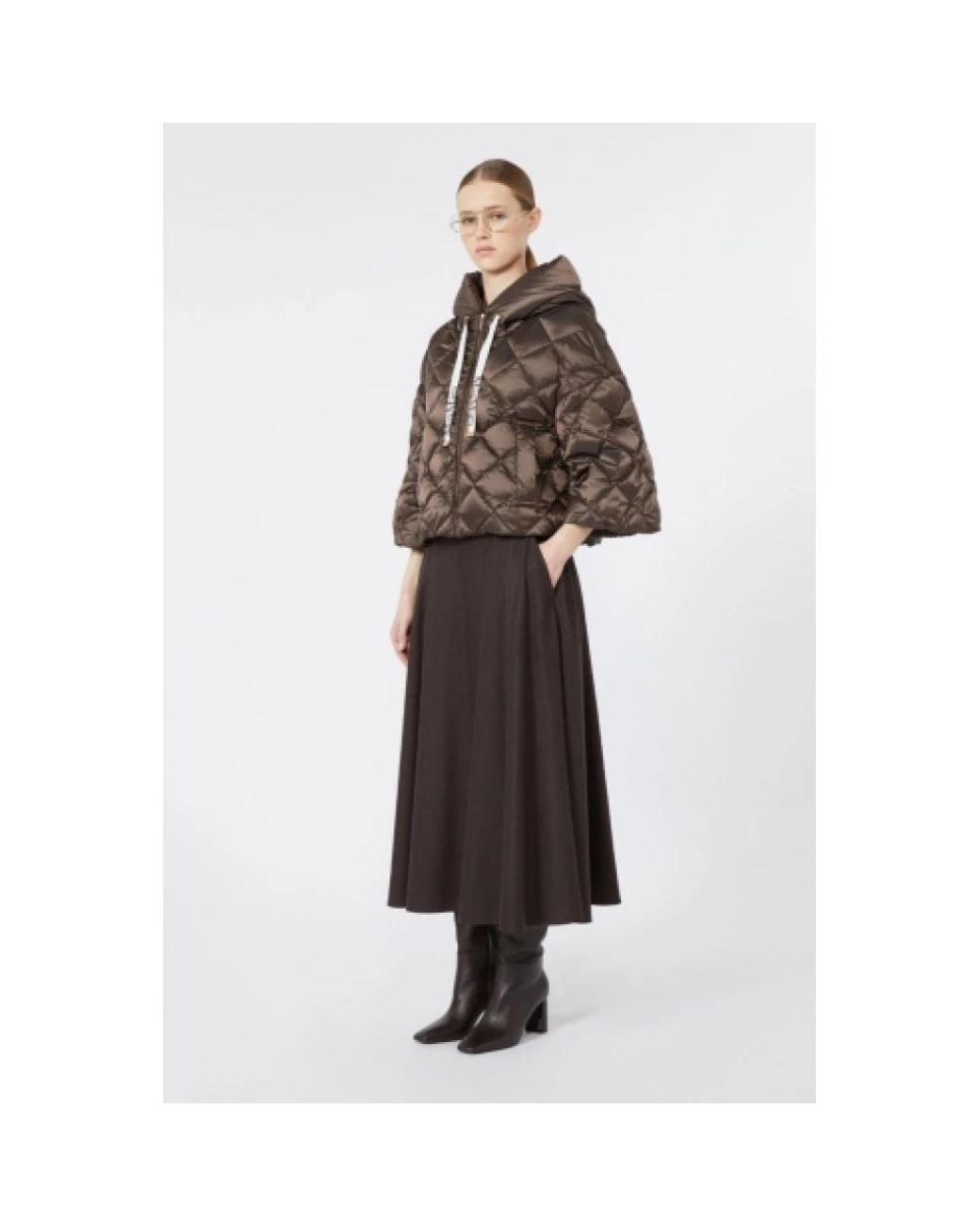 Down Jackets Max Mara de color Brown