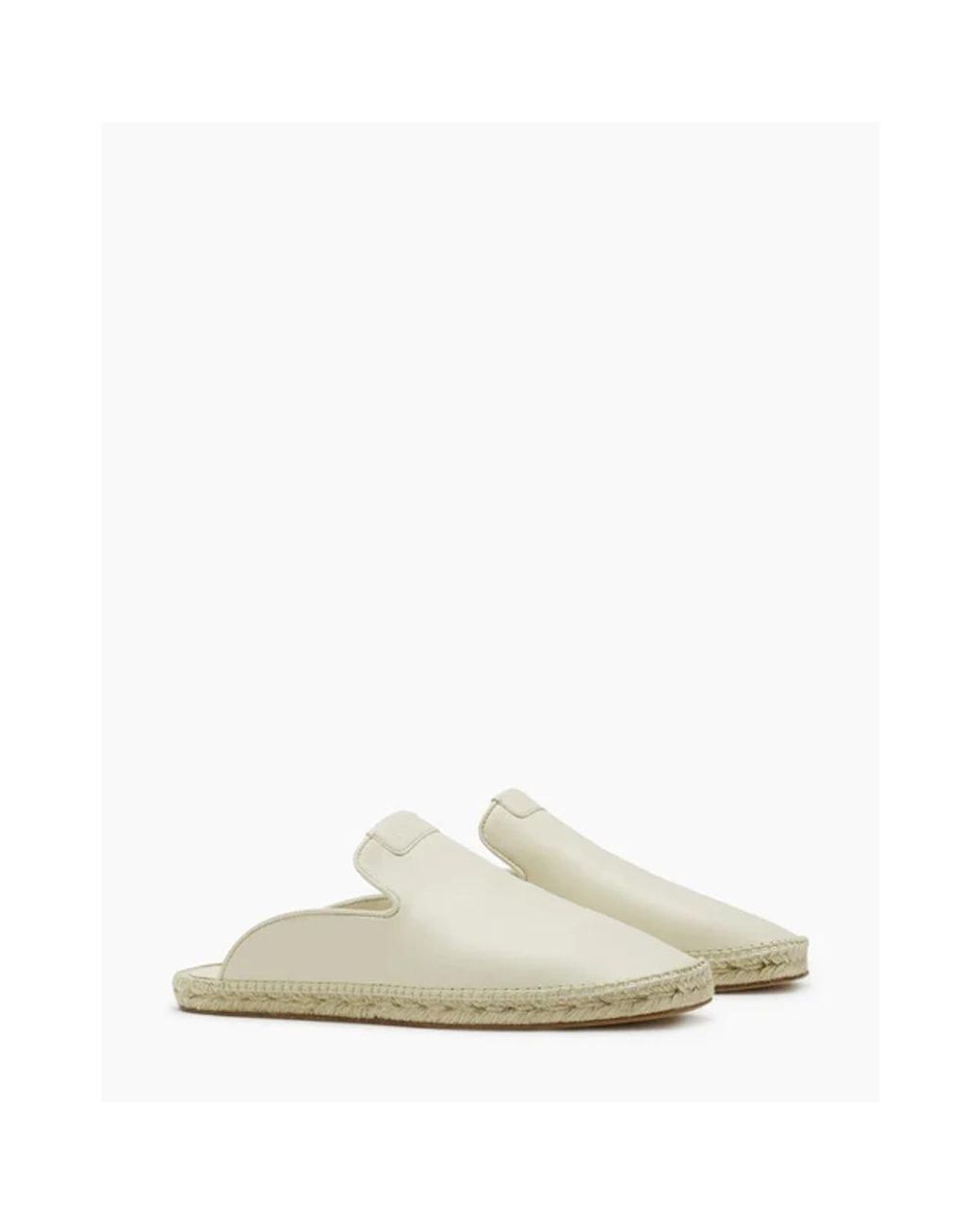 Lanvin Natural Mules