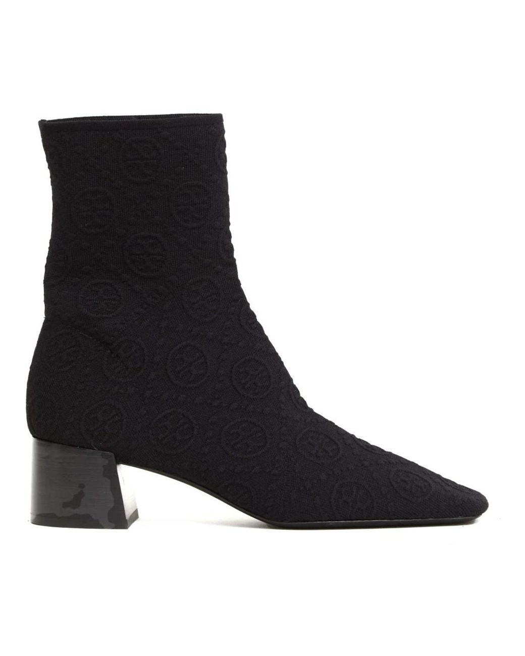 Tory Burch Black Heeled Boots
