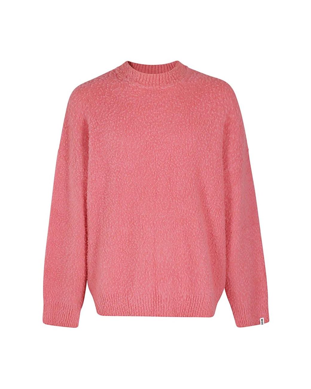 Bonsai Pink Round-Neck Knitwear for men