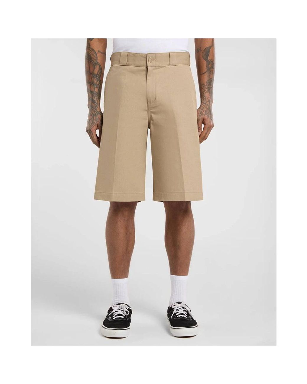 Dickies Natural Long Shorts for men