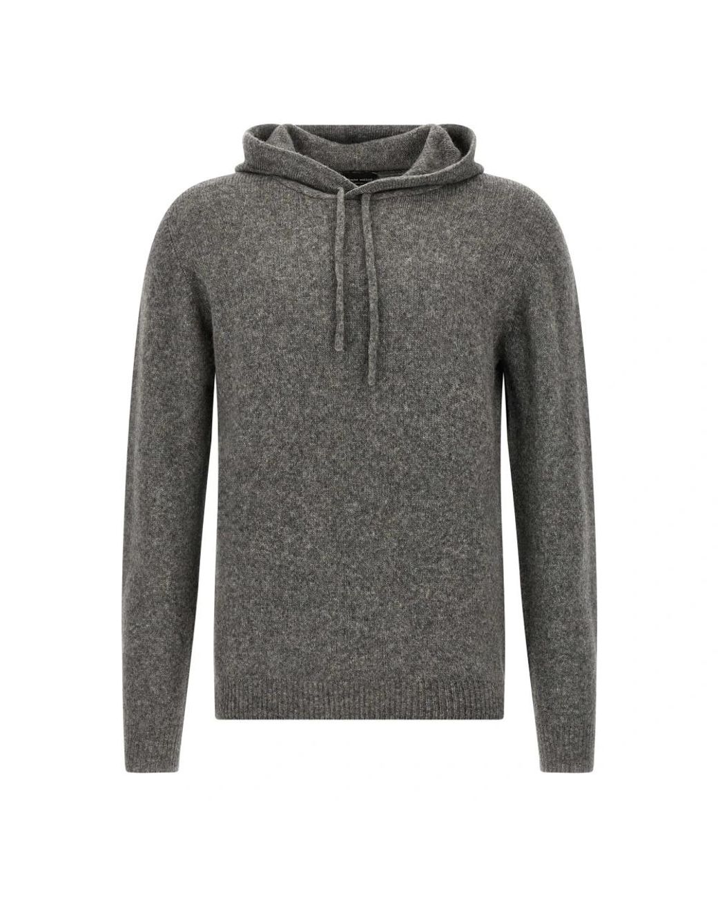 Roberto Collina Hooded Sweater in het Gray voor heren