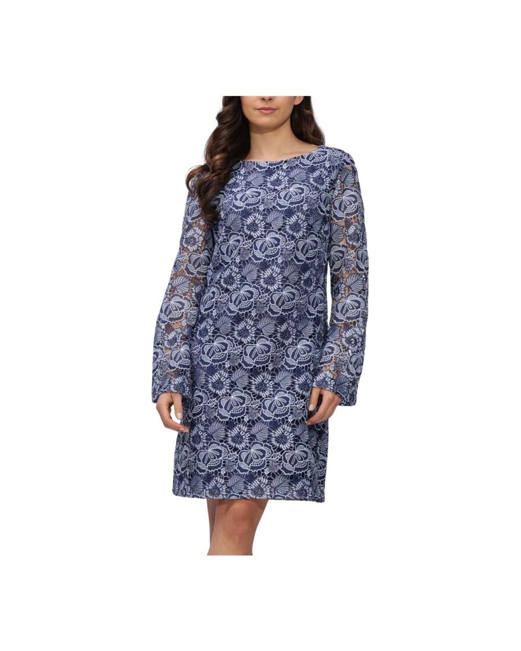 Bruuns Bazaar Kleedjes ,Blauw ,Mauritiabblucille Dress in het Blue