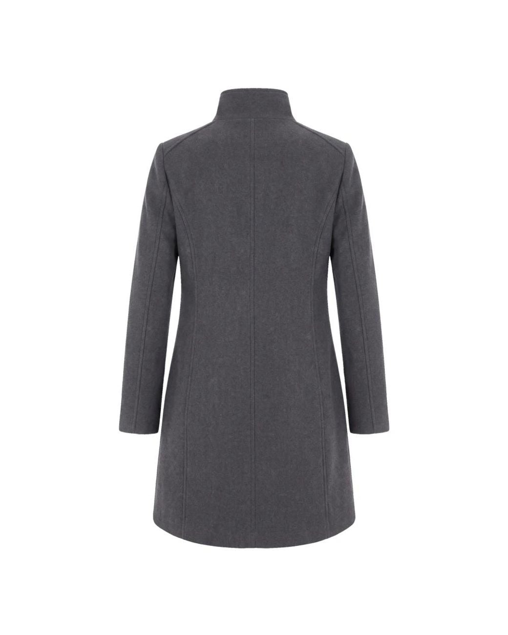 Liu Jo Gray Single-Breasted Coats
