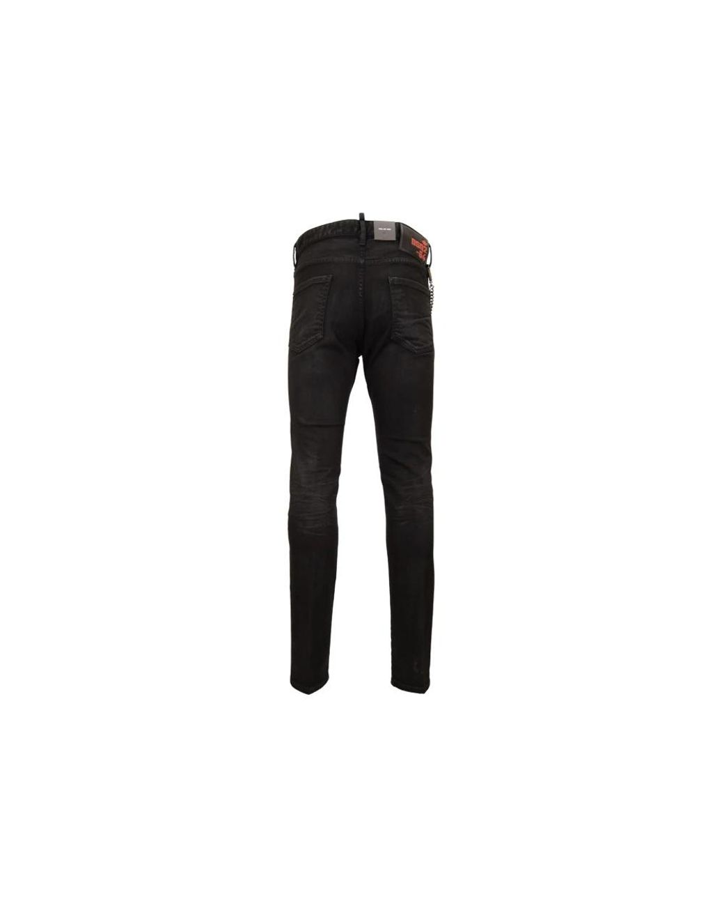 DSquared² Black Skinny Jeans for men