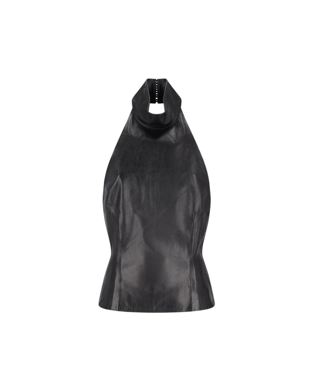 Magda Butrym Black Sleeveless Tops