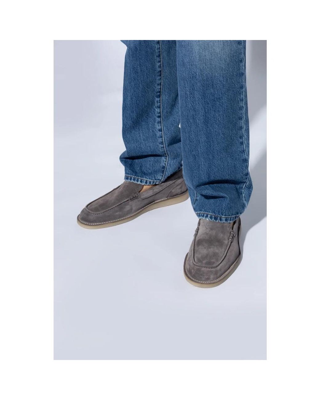 Dolce & Gabbana Gray Loafers for men