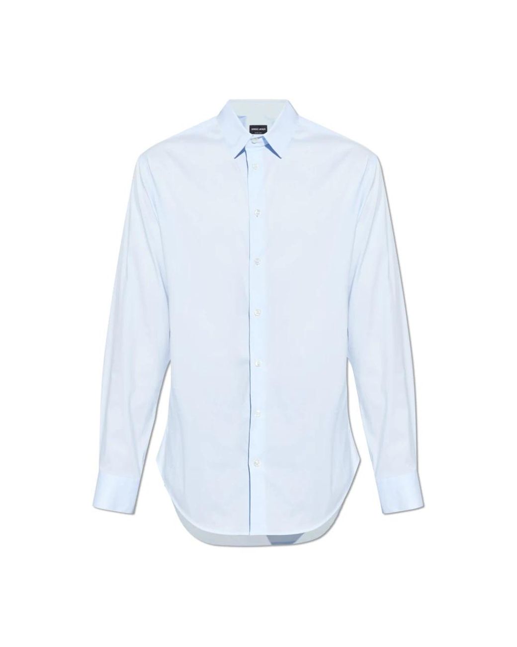 Giorgio Armani Blue Formal Shirts for men