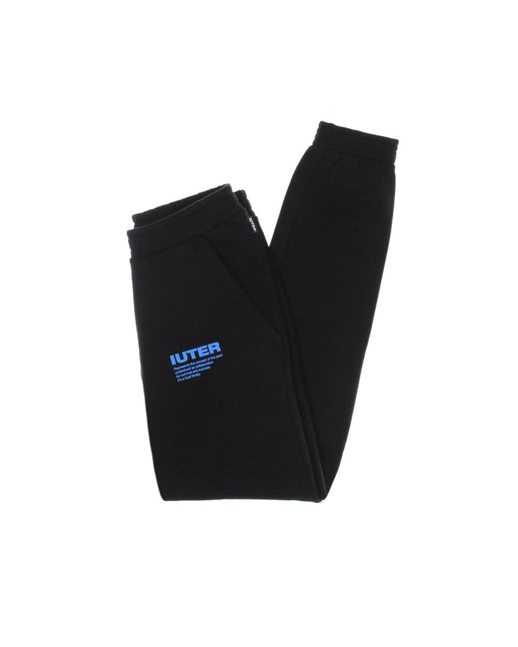 Iuter Black Sweatpants for men