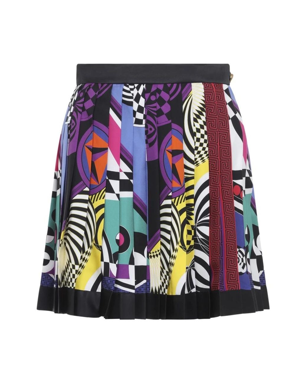 Versace Blue Short Skirts