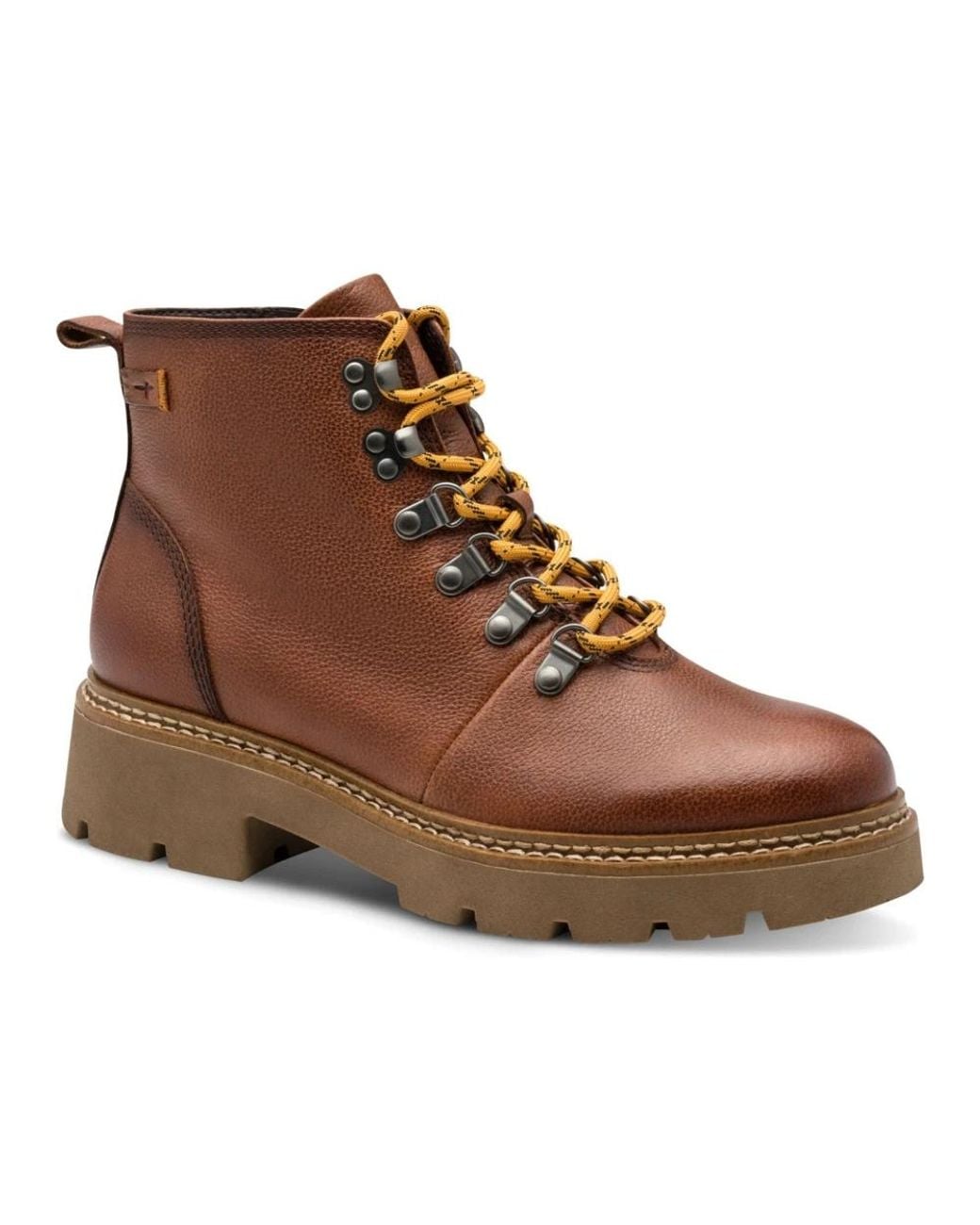 Tamaris Brown Lace-Up Boots