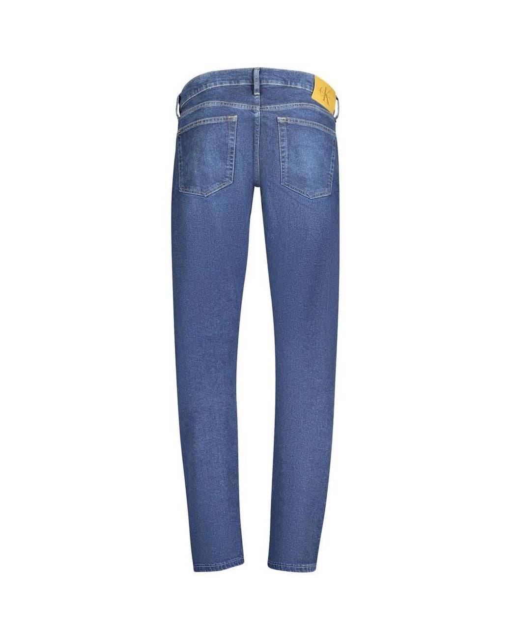 Calvin Klein Blue Blu Cotton Jeans Clothing for men