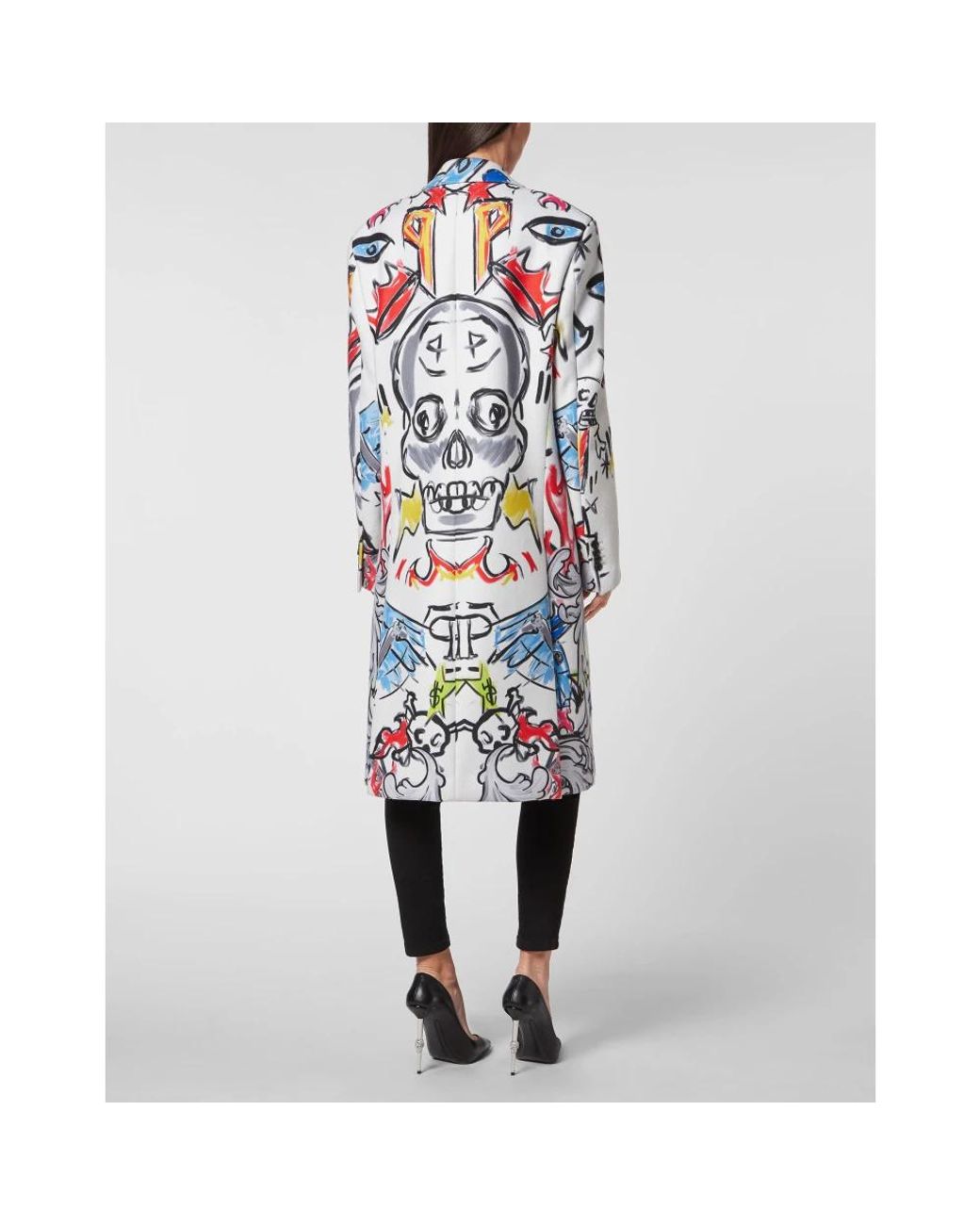 Sobretodo y gabardina Philipp Plein de color Blue