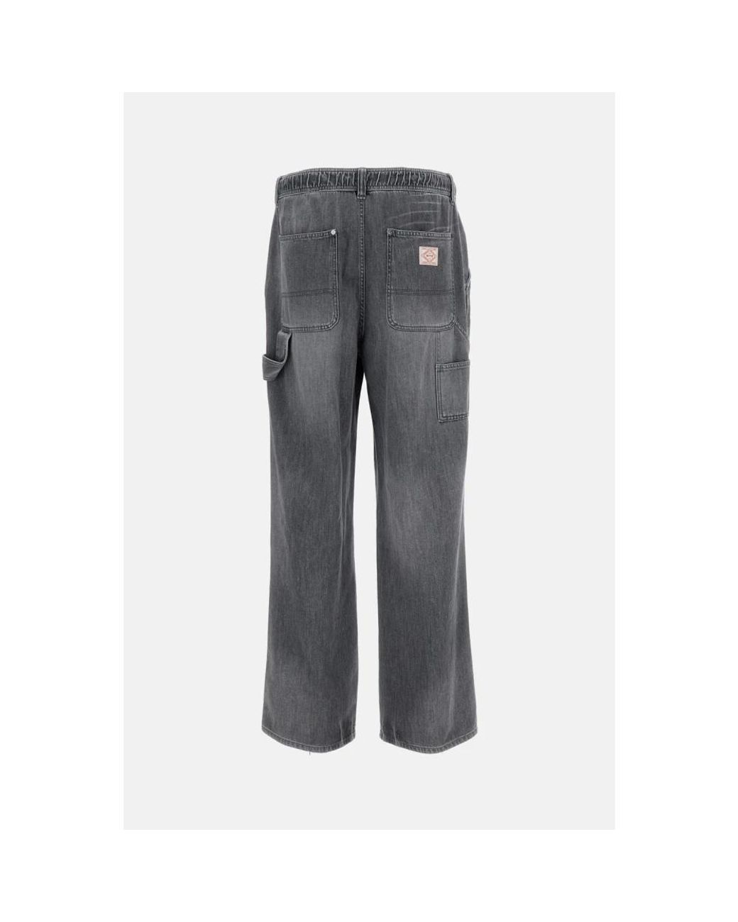 Wooyoungmi Gray Wide Jeans for men
